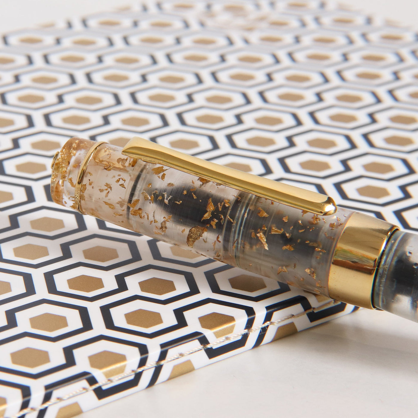 Stipula Suprema Foglia D'Oro Limited Edition Fountain Pen Clip