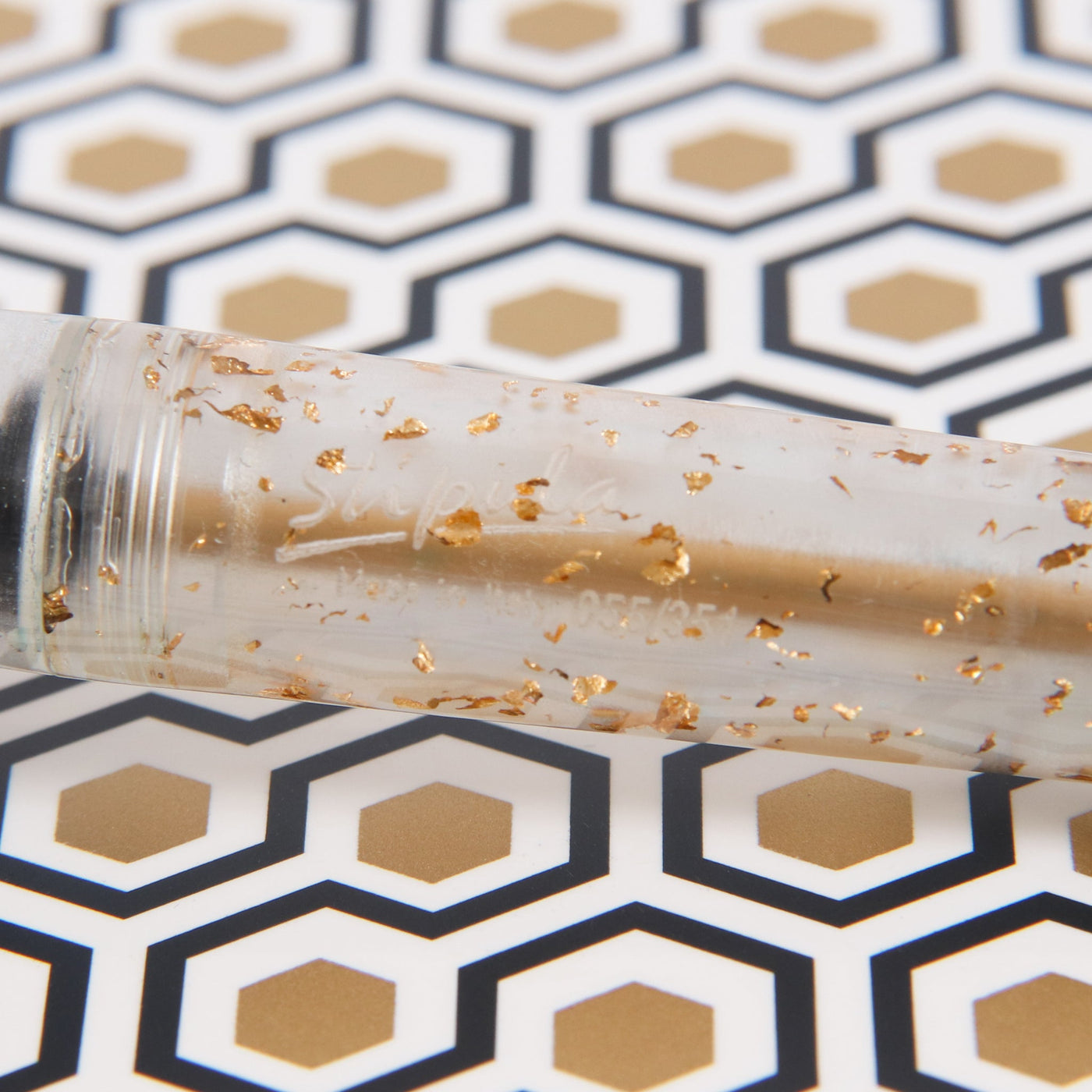 Stipula Suprema Foglia D'Oro Limited Edition Fountain Pen Engraving