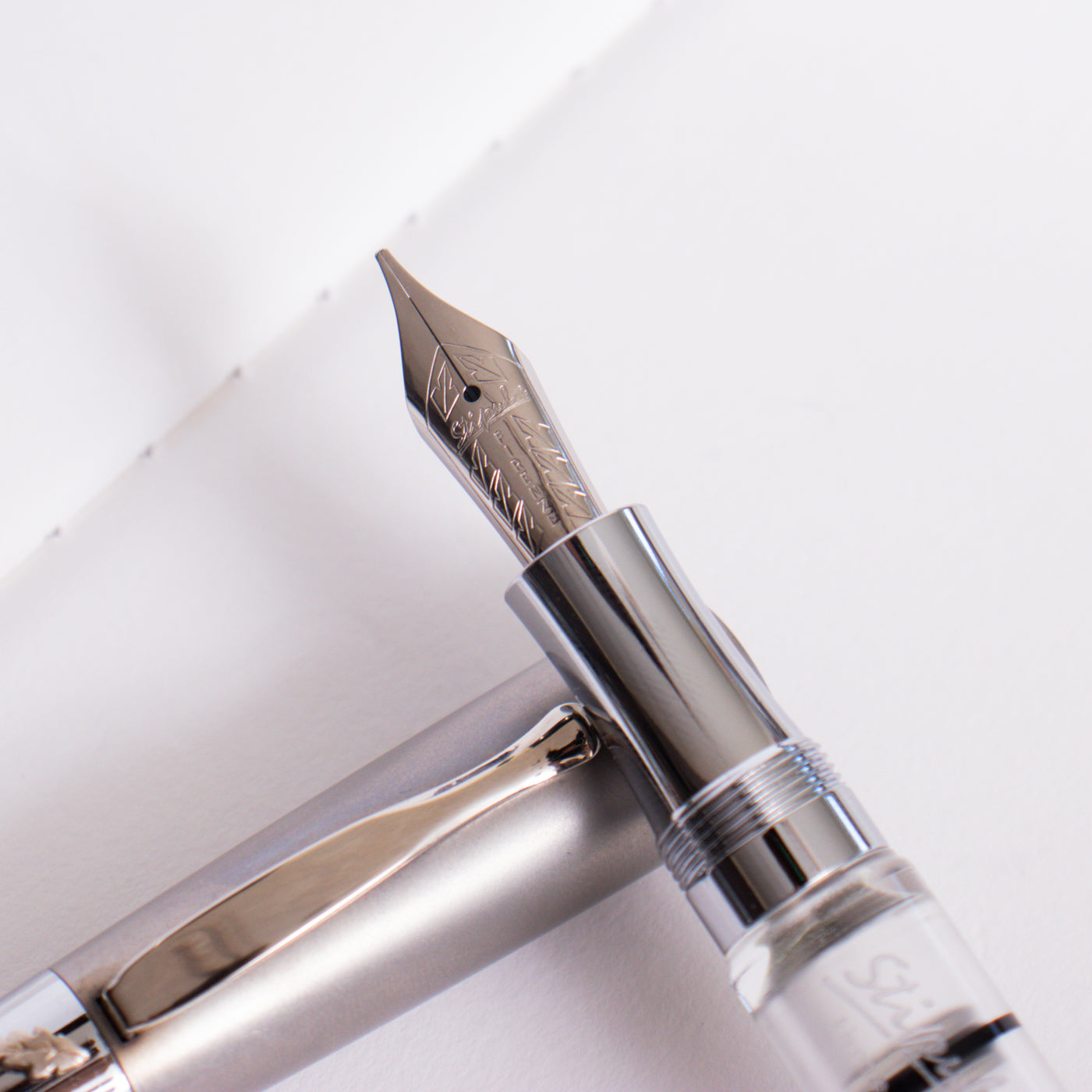 Stipula Ventidue-22 Toccoferro Iron Clear Fountain Pen