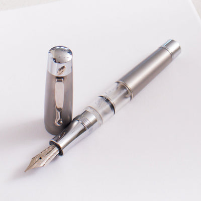 Stipula Ventidue-22 Toccoferro Iron Clear Fountain Pen