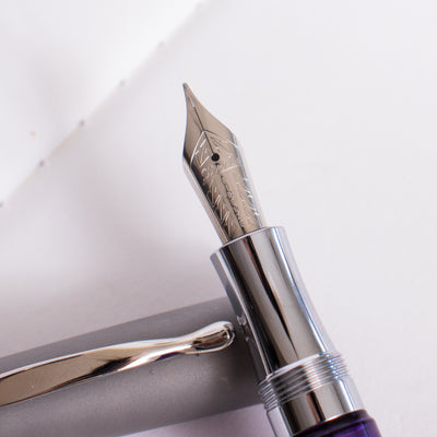 Stipula Ventidue-22 Toccoferro Iron Purple Fountain Pen