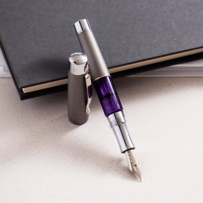 Stipula Ventidue-22 Toccoferro Iron Purple Fountain Pen