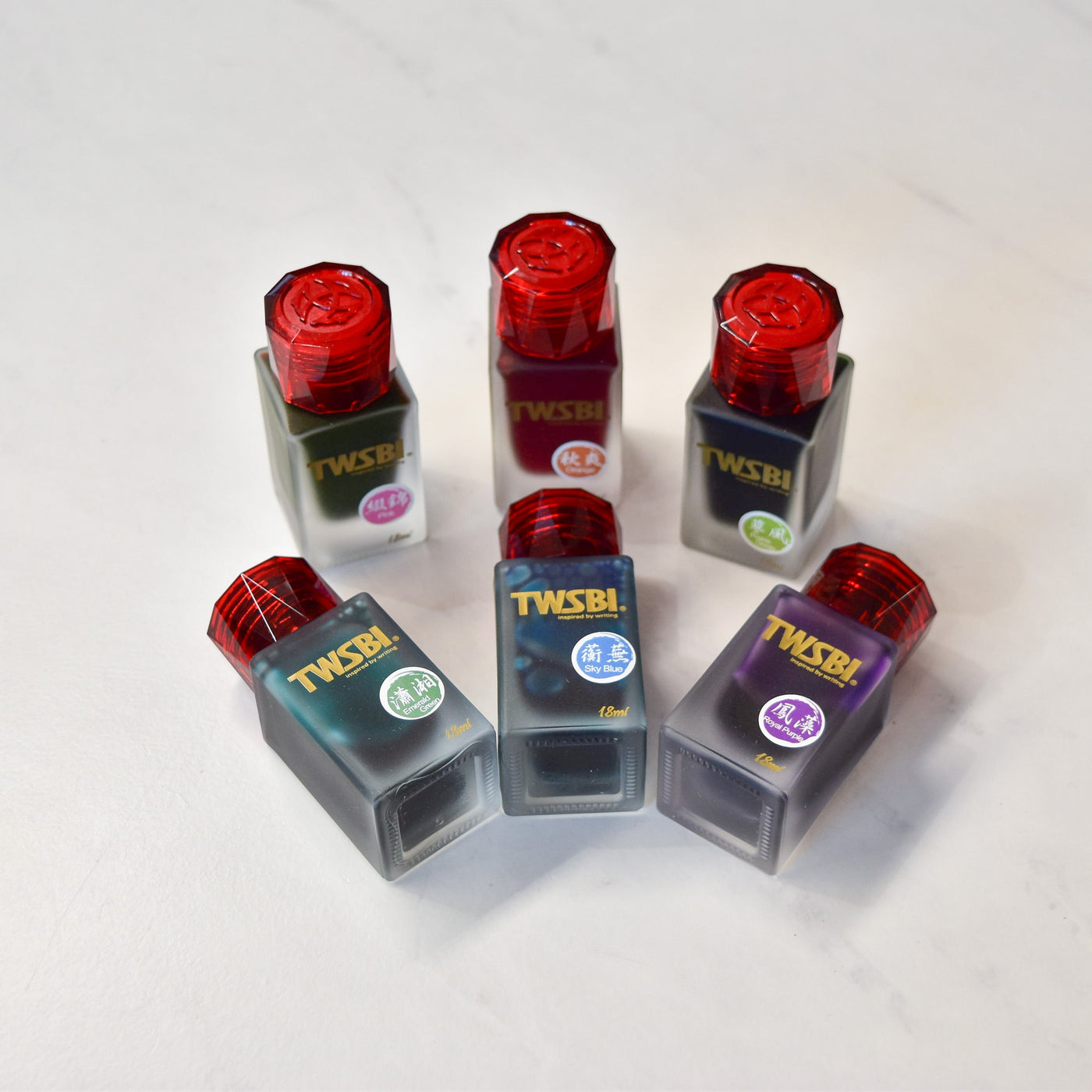 TWSBI 1791 18ml 6 Pack of Ink