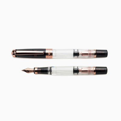 TWSBI 580 Diamond Black & Rose Gold Fountain Pen