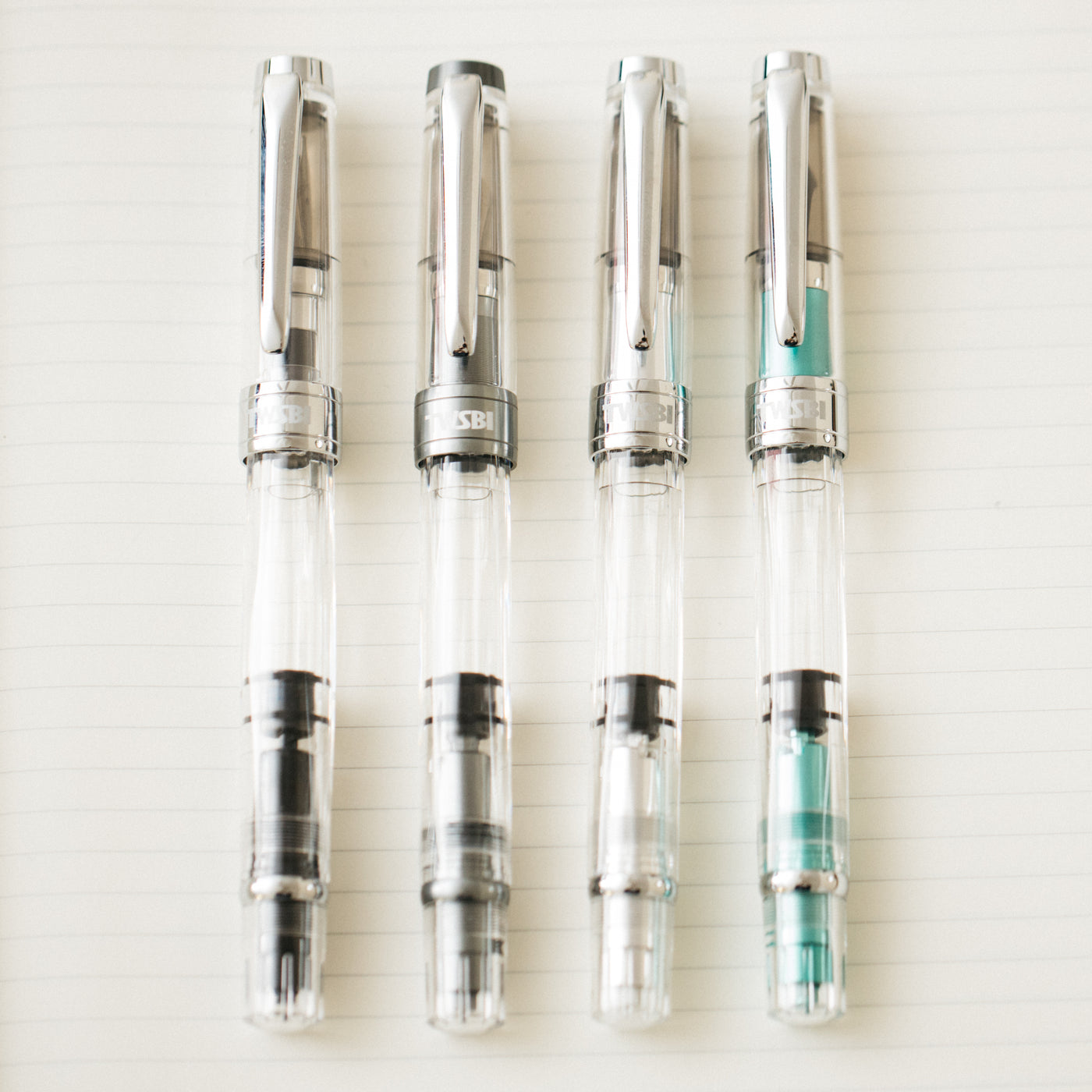  TWSBI Diamond 580AL Silver Fountain Pen nib F