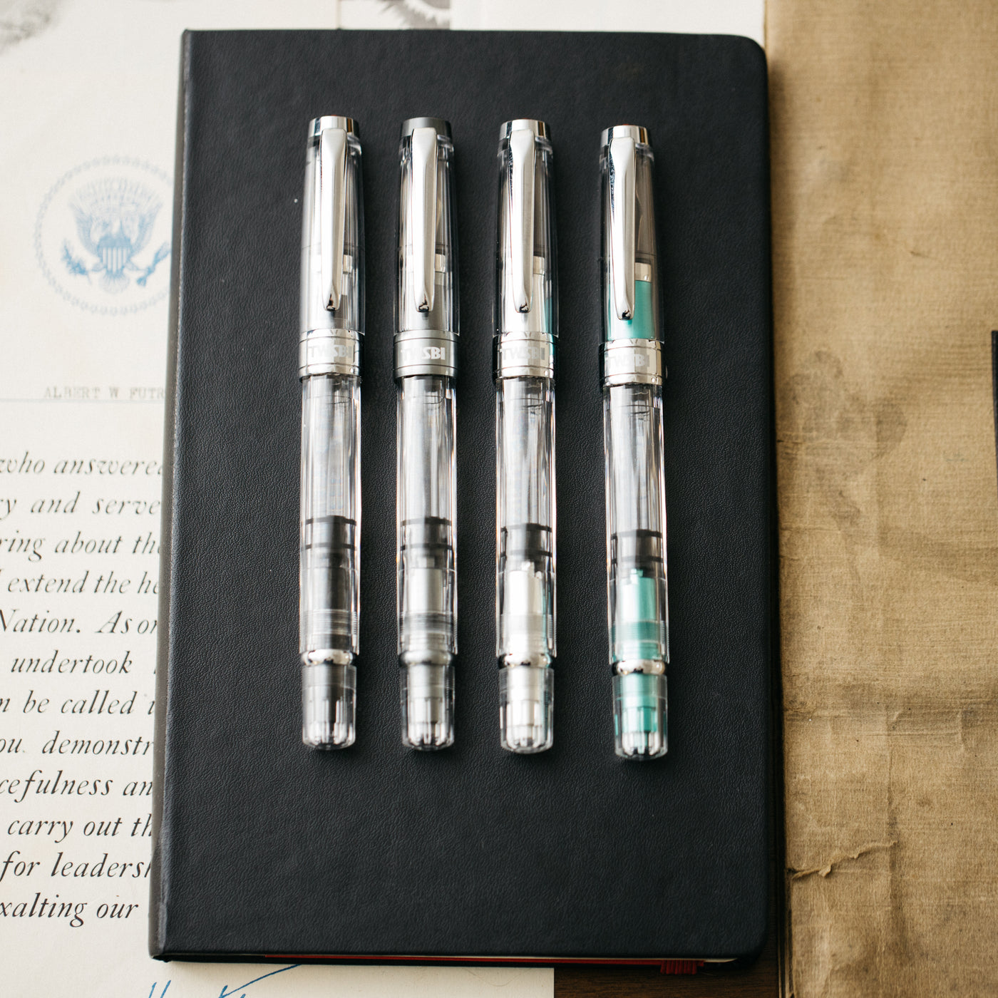 TWSBI Diamond 580 Clear Fountain Pen - Fine