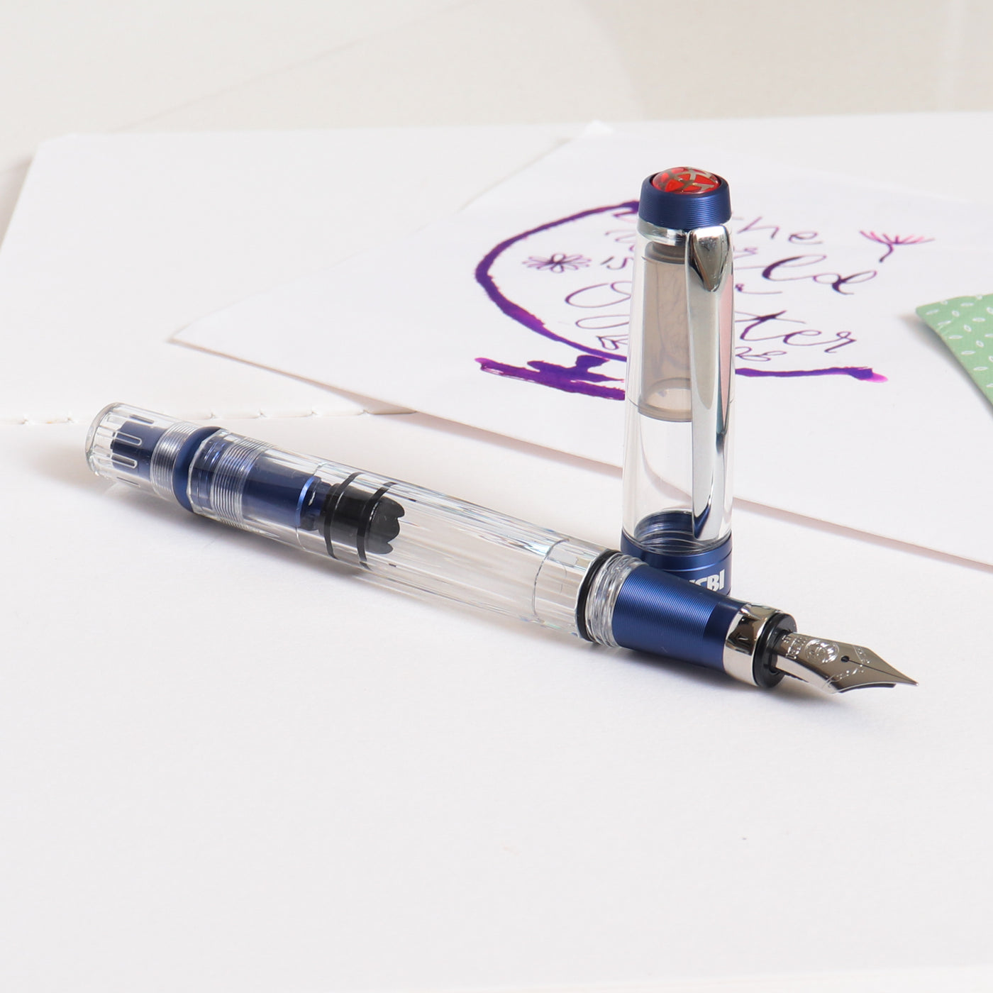 TWSBI 580ALR Navy Blue Fountain Pen