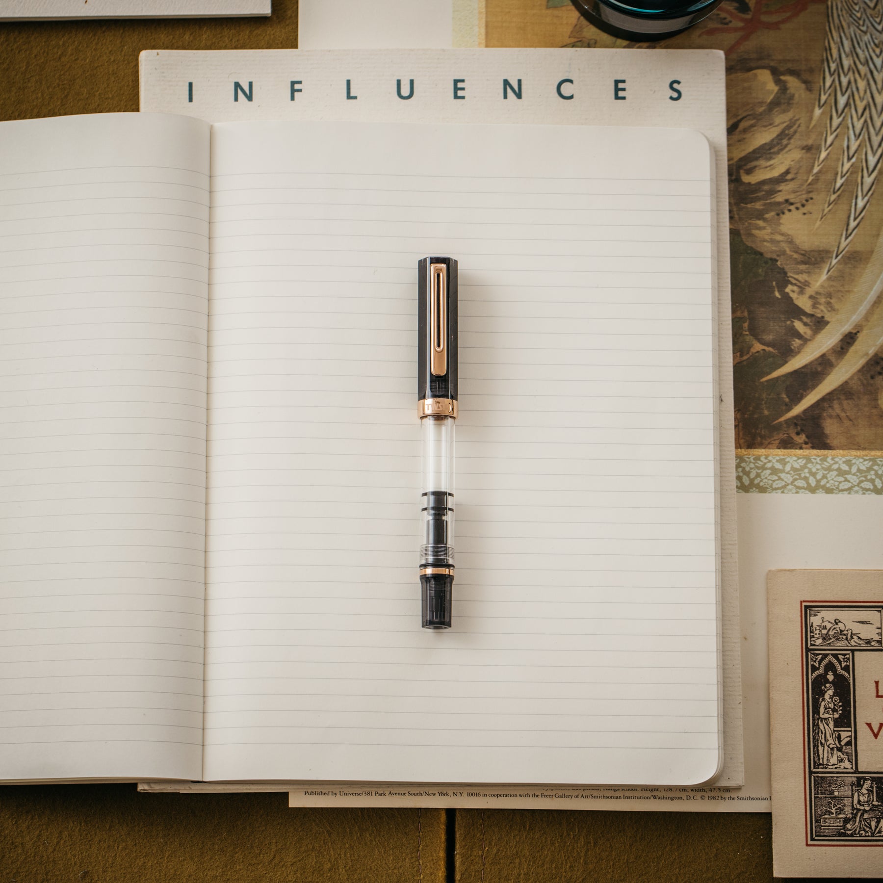 TWSBI Eco Smoke & Rose Gold Fountain Pen – Truphae