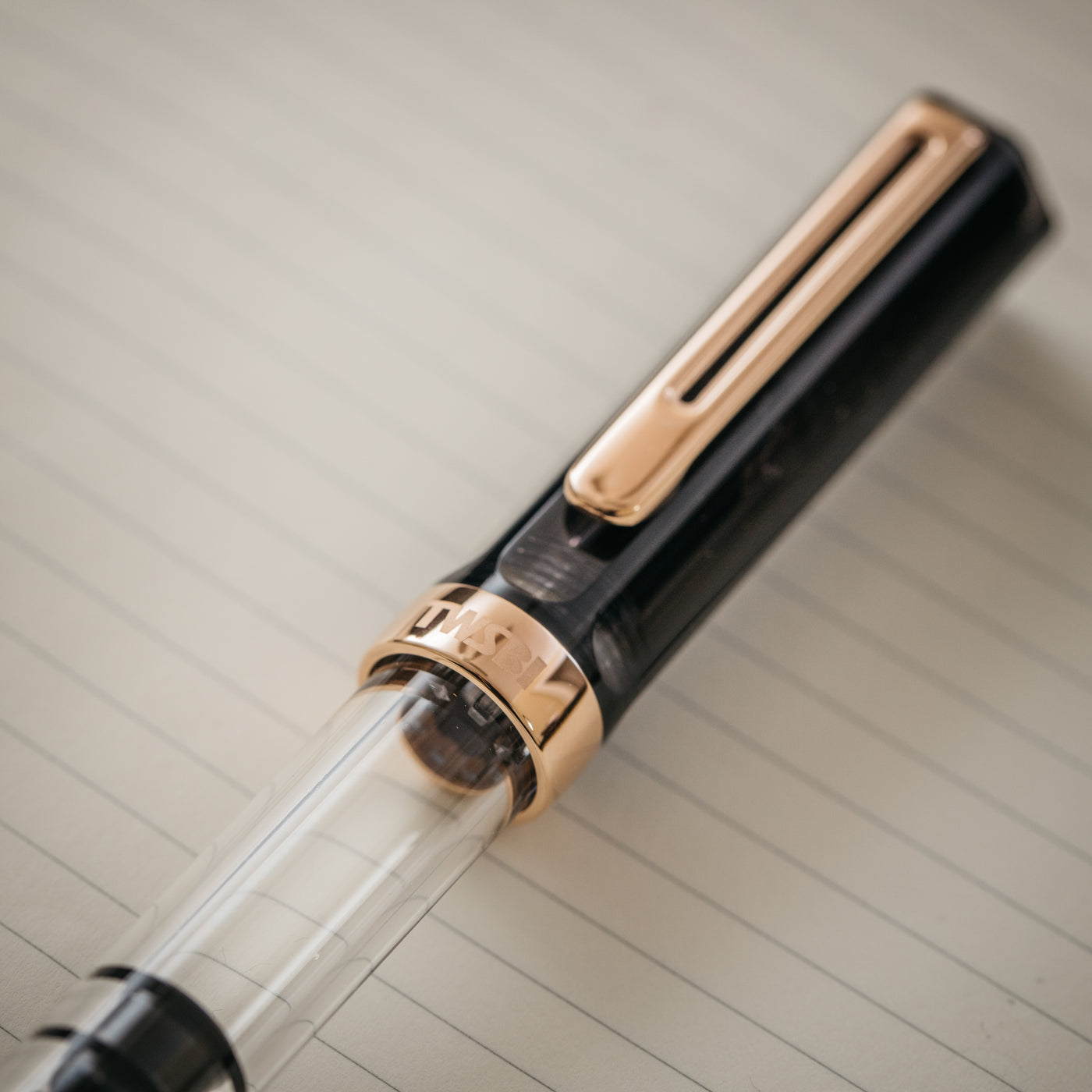 TWSBI Eco Smoke & Rose Gold Fountain Pen