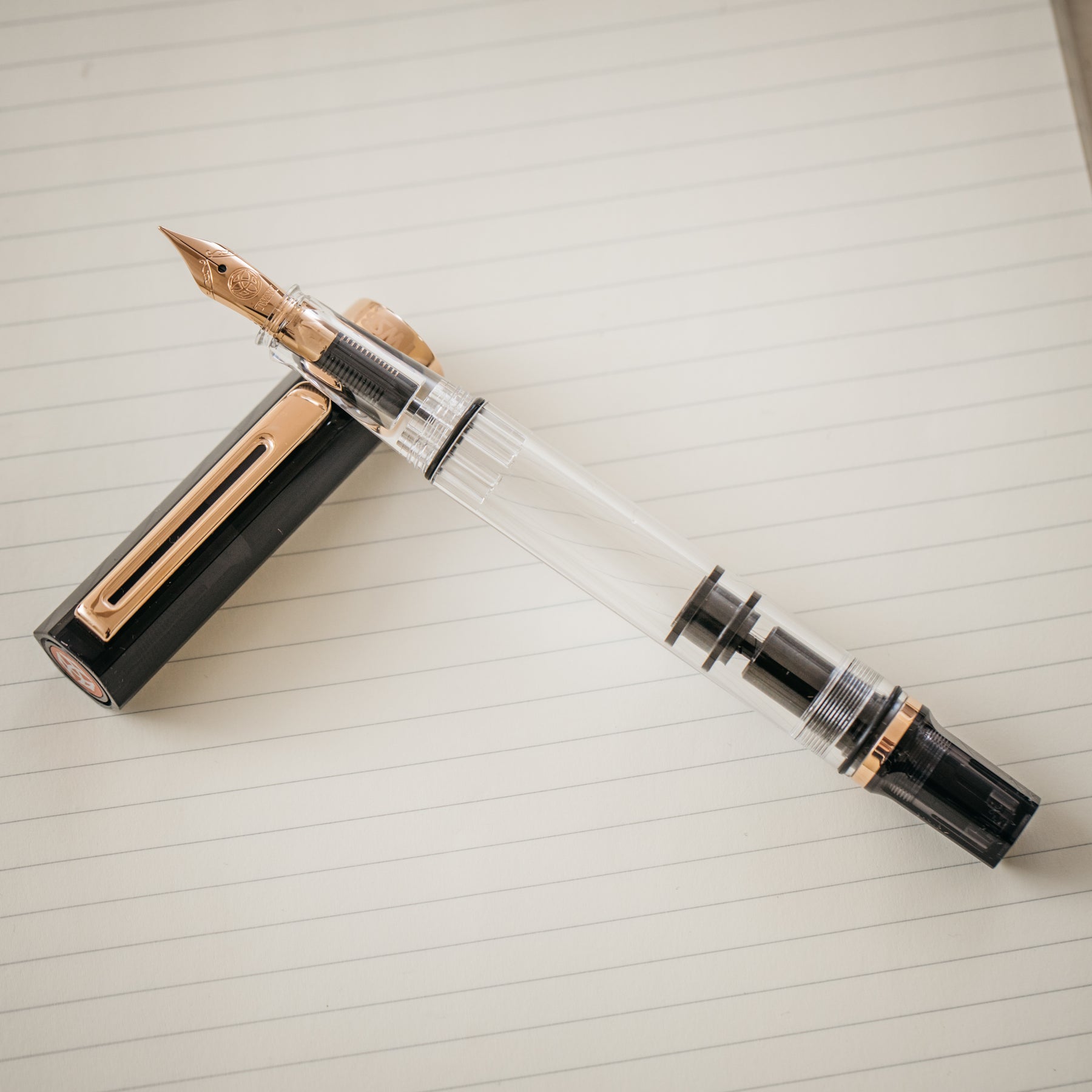 TWSBI Eco Smoke & Rose Gold Fountain Pen – Truphae