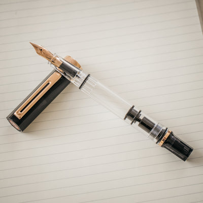 TWSBI Eco Smoke & Rose Gold Fountain Pen