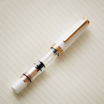 TWSBI Mini White & Rose Gold II Fountain Pen