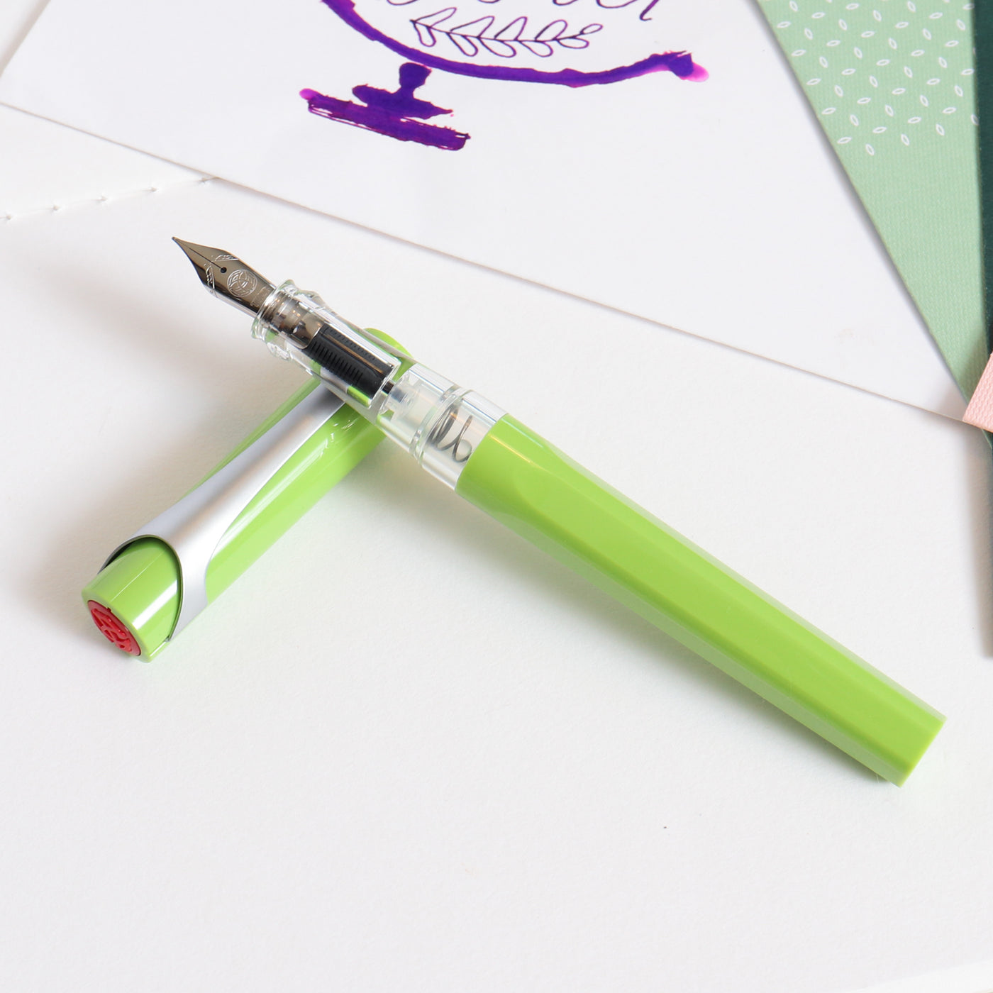 TWSBI Swipe Pear Green Fountain Pen