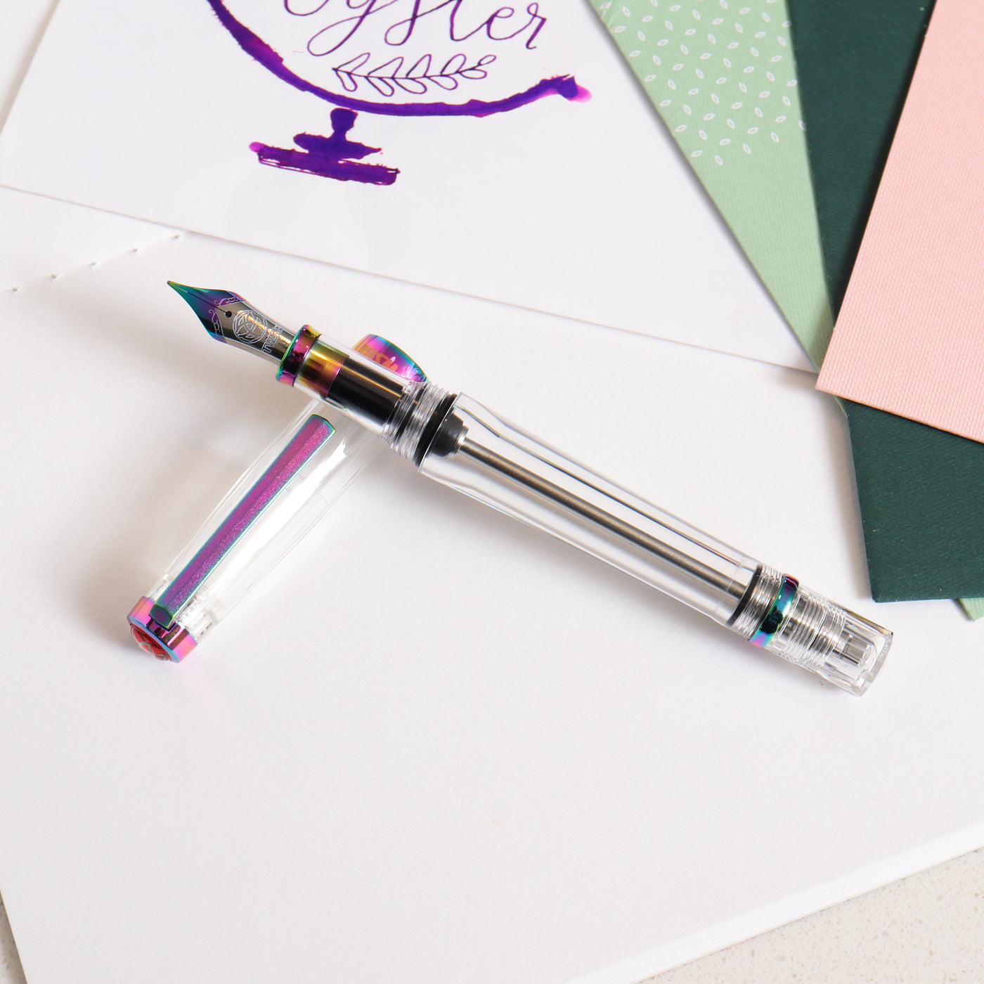 TWSBI Vac700R Iris Fountain Pen