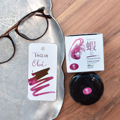 Taccia Ebi Purple Red Ink Bottle