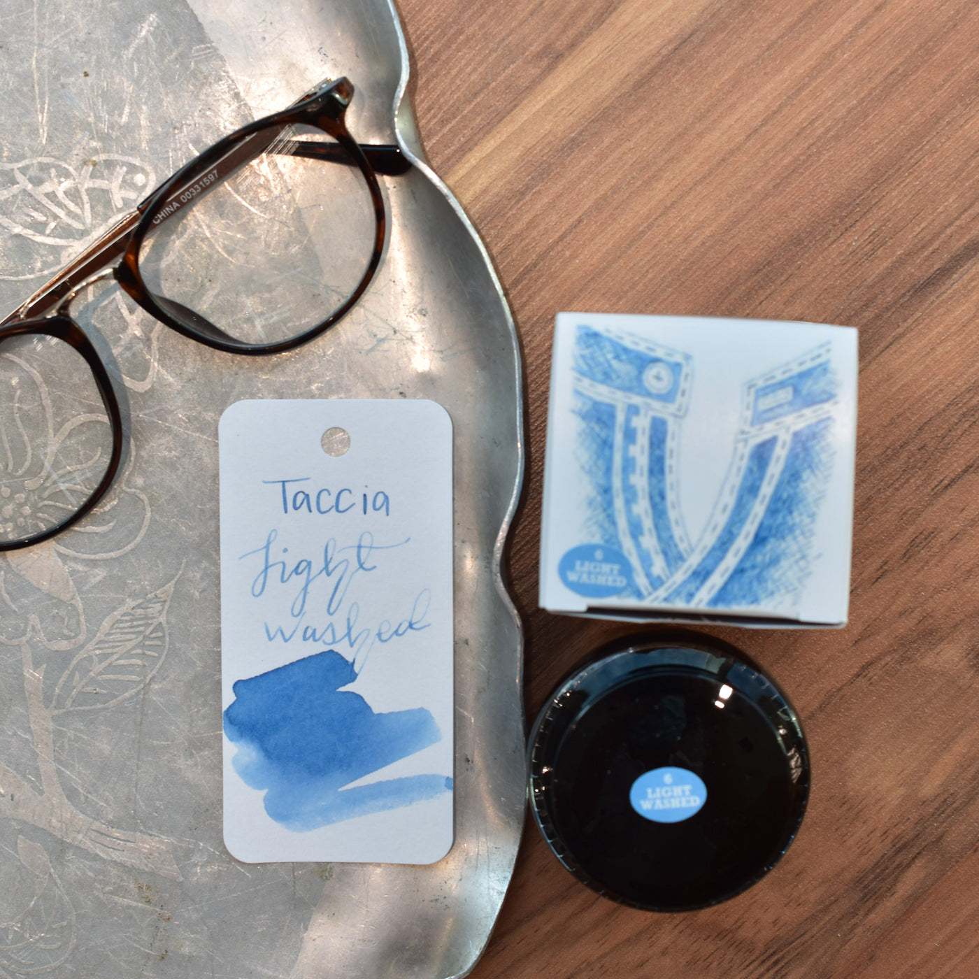 Taccia Jeans Collection #6 Light Washed Ink Bottle