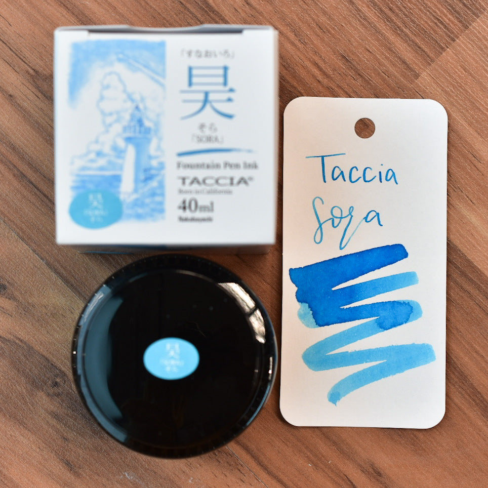 Taccia Sora Sky Blue Ink Bottle