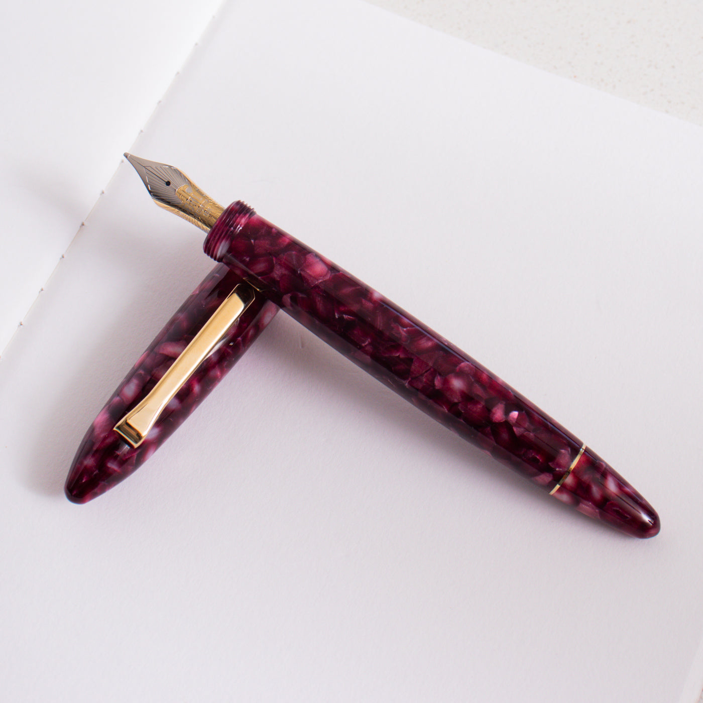 Tibaldi Bononia Pomegranate Fountain Pen