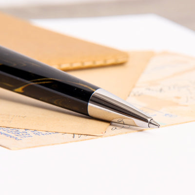 Tibaldi-Infrangible-Black-Gold-Ballpoint-Pen-Tip