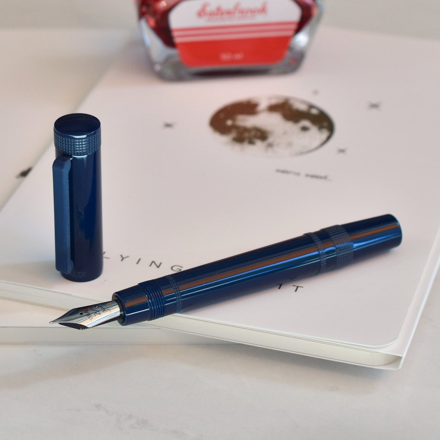 Tibaldi Perfecta Raw Denim Fountain Pen