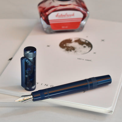 Tibaldi Perfecta Denim Stonewash Blue Fountain Pen