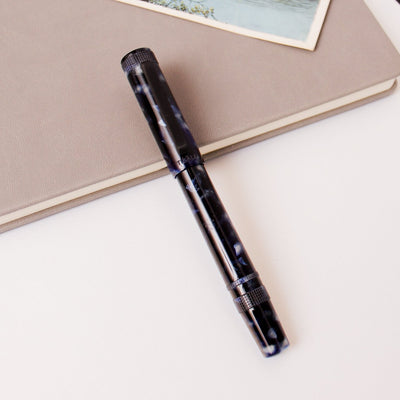 Tibaldi Perfecta LP Vinyl Blue Fountain Pen