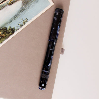 Tibaldi Perfecta LP Vinyl Blue Fountain Pen