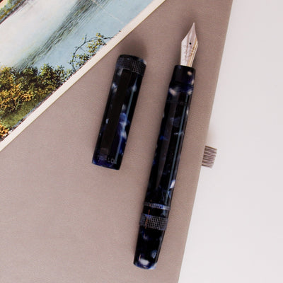 Tibaldi Perfecta LP Vinyl Blue Fountain Pen