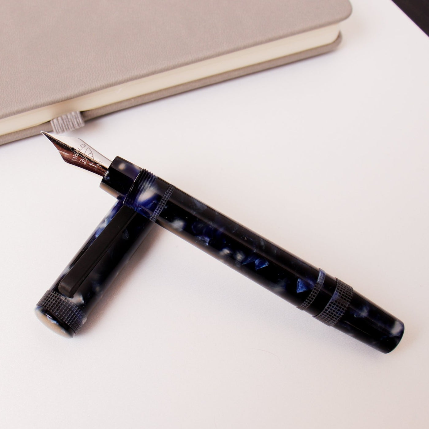 Tibaldi Perfecta LP Vinyl Blue Fountain Pen