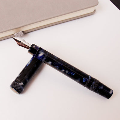 Tibaldi Perfecta LP Vinyl Blue Fountain Pen