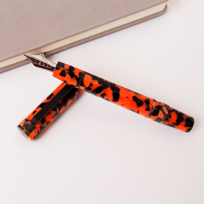 Tibaldi Perfecta LP Vinyl Orange Fountain Pen