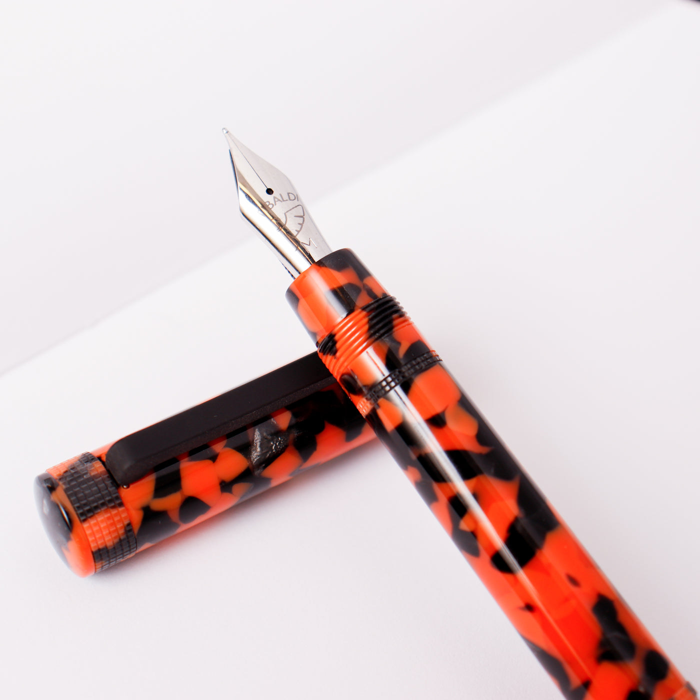 Tibaldi Perfecta LP Vinyl Orange Fountain Pen