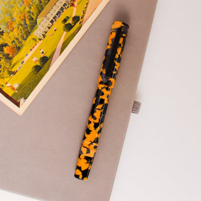 Tibaldi Perfecta LP Vinyl Yellow Fountain Pen