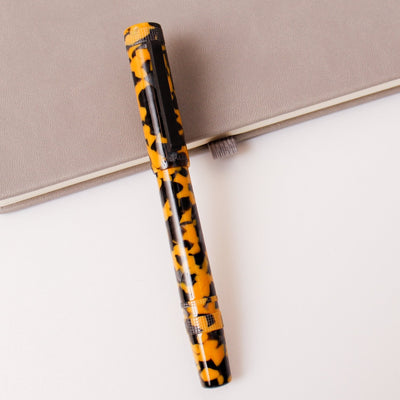 Tibaldi Perfecta LP Vinyl Yellow Fountain Pen