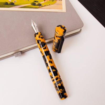 Tibaldi Perfecta LP Vinyl Yellow Fountain Pen