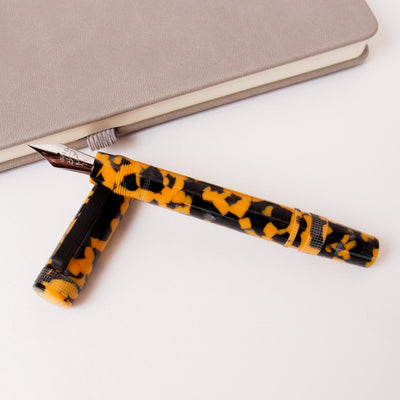 Tibaldi Perfecta LP Vinyl Yellow Fountain Pen