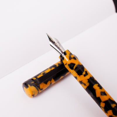 Tibaldi Perfecta LP Vinyl Yellow Fountain Pen