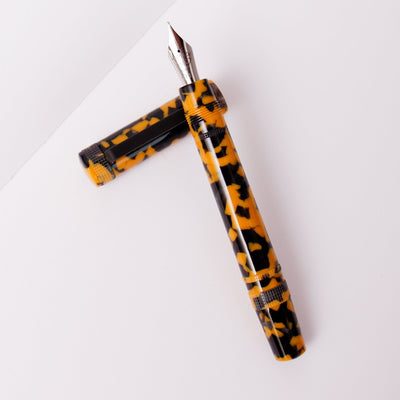 Tibaldi Perfecta LP Vinyl Yellow Fountain Pen