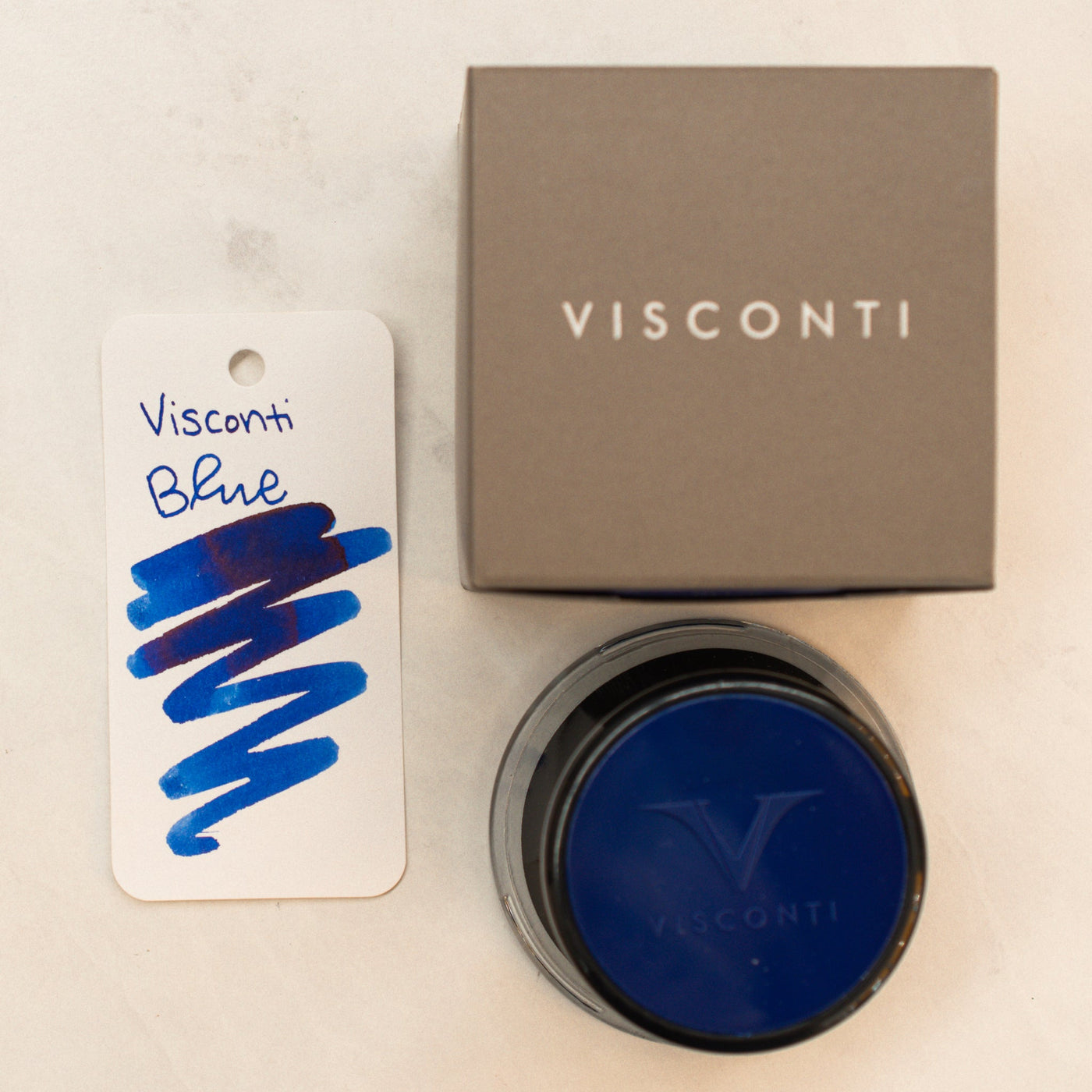 Visconti-Blue-Ink-Bottle-50ml-Sheening
