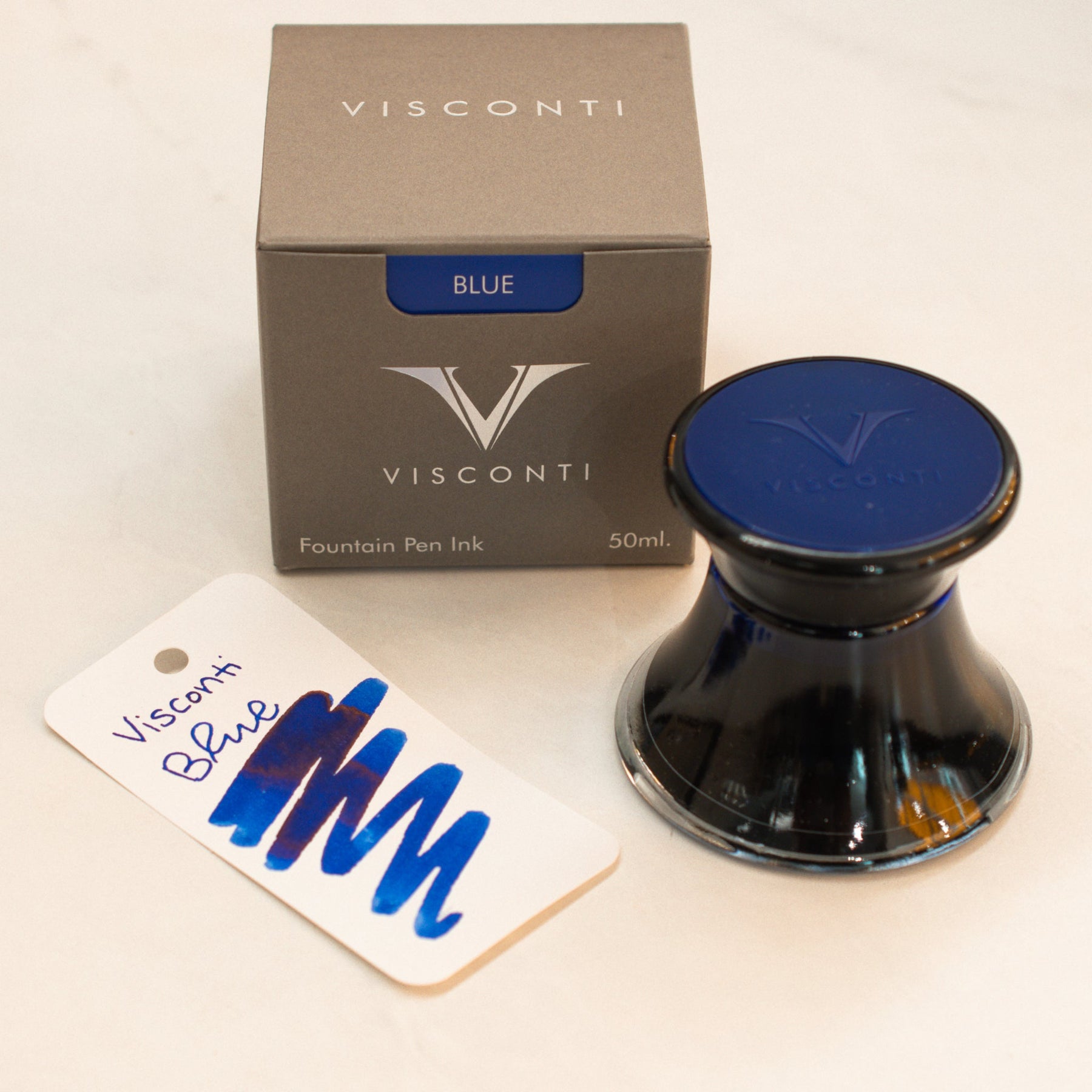 Visconti Inkwell Fountain Pen Ink Collection – Sepia, 50mL Bottle – The  Nibsmith