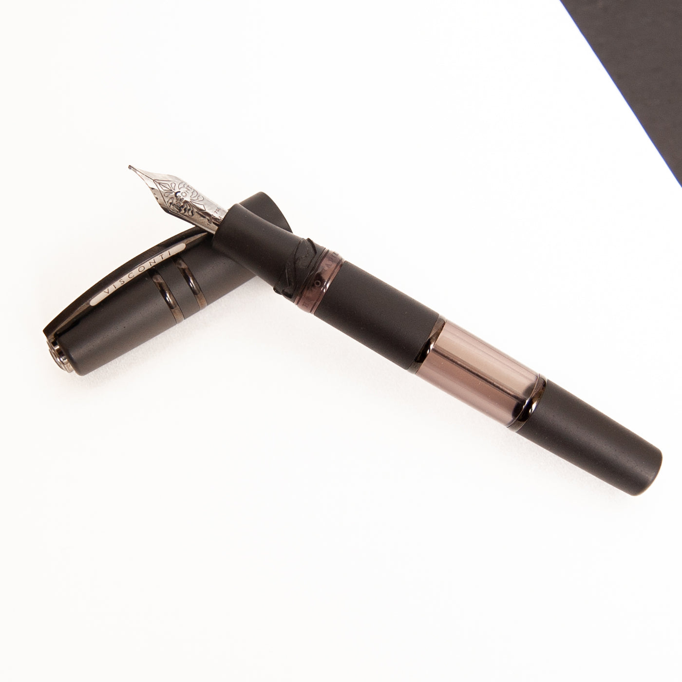 Visconti Homo Sapiens Dark Crystal Fountain Pen