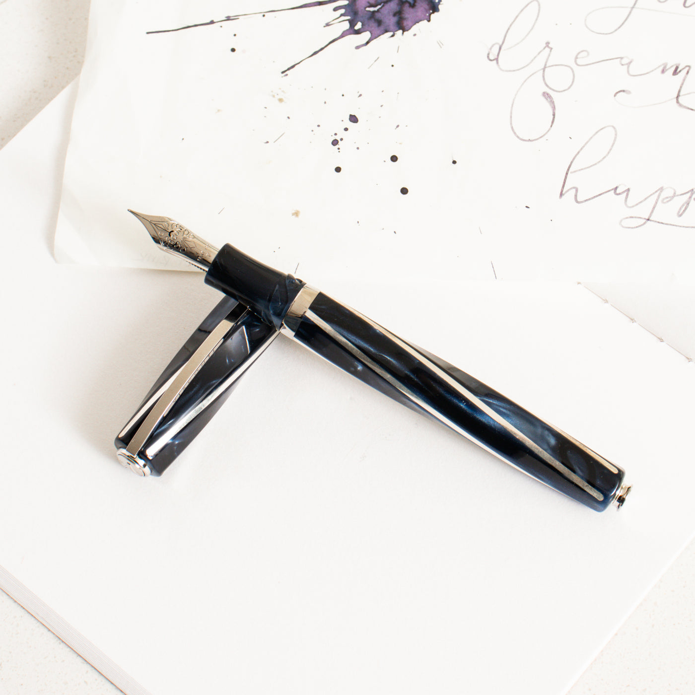 Visconti Divina Elegance Imperial Blue Fountain Pen