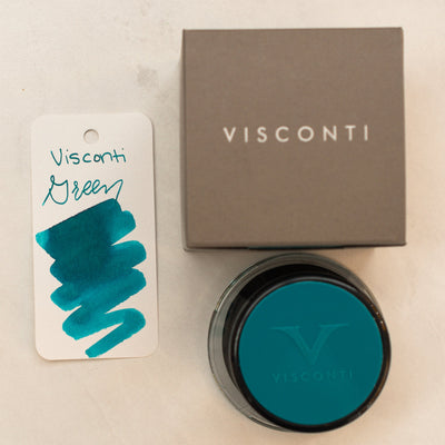 Visconti-Green-Ink-Bottle-50ml-Teal