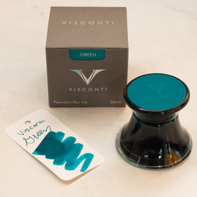 Visconti-Green-Ink-Bottle