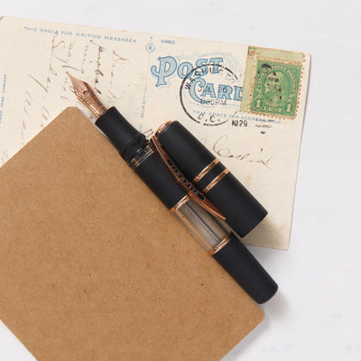 Visconti Homo Sapiens Bronze Age Crystal Dream Fountain Pen Preowned Black
