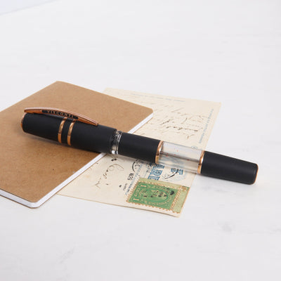Visconti Homo Sapiens Bronze Age Crystal Dream Fountain Pen Preowned Capped