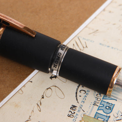 Visconti Homo Sapiens Bronze Age Crystal Dream Fountain Pen Preowned Center Band