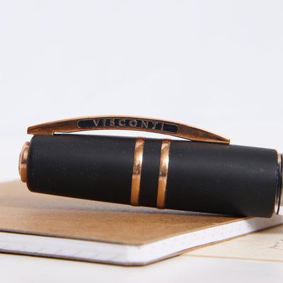Visconti Homo Sapiens Bronze Age Crystal Dream Fountain Pen Preowned Clip