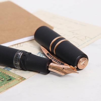 Visconti Homo Sapiens Bronze Age Crystal Dream Fountain Pen Preowned Nib Details