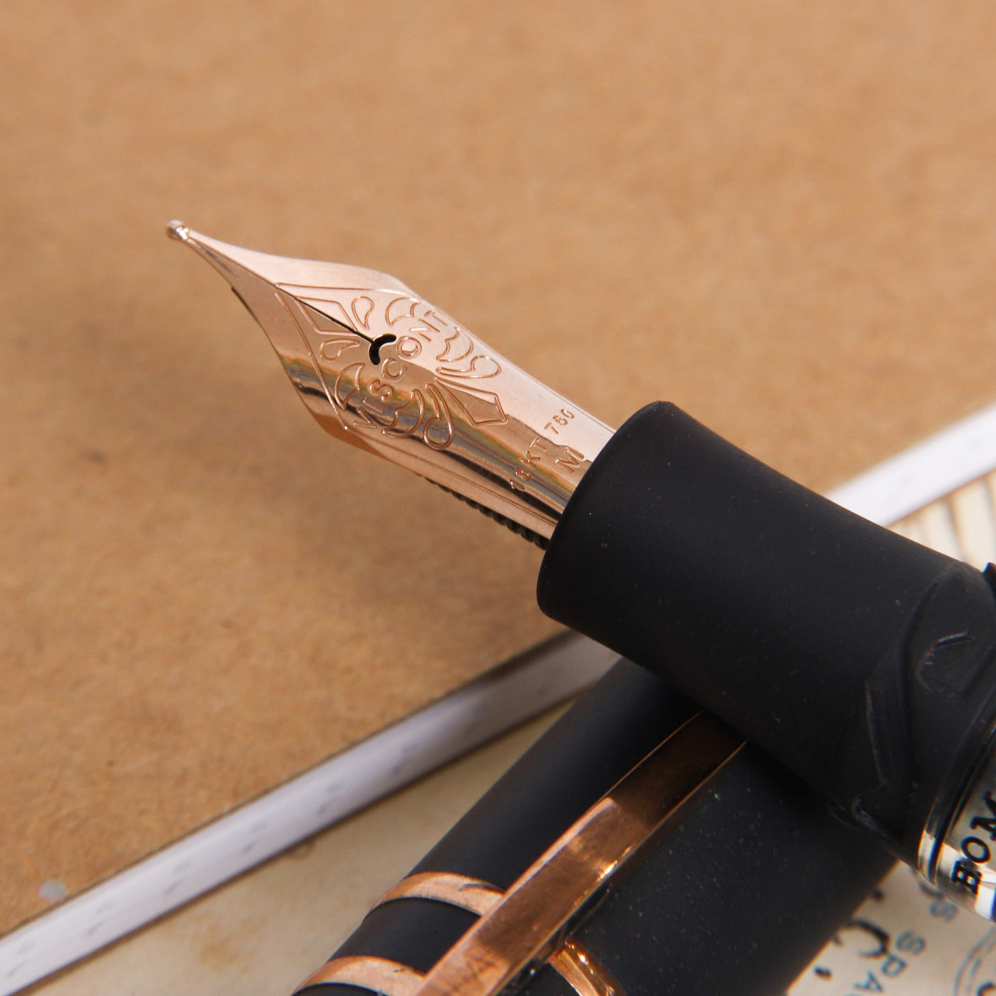 Visconti Homo Sapiens Bronze Age Crystal Dream Fountain Pen Preowned Nib